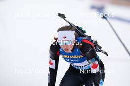 14.01.2021, Oberhof, Germany (GER): Nadia Moser (CAN) -  IBU World Cup Biathlon, sprint women, Oberhof (GER). www.nordicfocus.com. © Manzoni/NordicFocus. Every downloaded picture is fee-liable.
