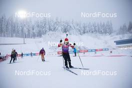 12.01.2021, Oberhof, Germany (GER): Nika Blazenic (CRO) -  IBU World Cup Biathlon, training, Oberhof (GER). www.nordicfocus.com. © Manzoni/NordicFocus. Every downloaded picture is fee-liable.