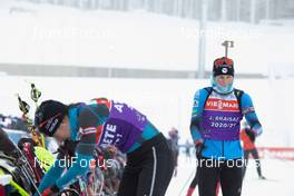 12.01.2021, Oberhof, Germany (GER): Justine Braisaz-Bouchet (FRA) -  IBU World Cup Biathlon, training, Oberhof (GER). www.nordicfocus.com. © Manzoni/NordicFocus. Every downloaded picture is fee-liable.