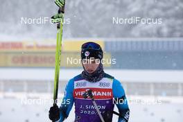 12.01.2021, Oberhof, Germany (GER): Julia Simon (FRA) -  IBU World Cup Biathlon, training, Oberhof (GER). www.nordicfocus.com. © Manzoni/NordicFocus. Every downloaded picture is fee-liable.