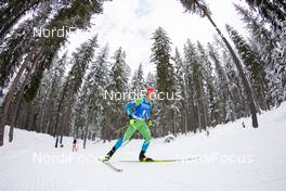 22.01.2021, Antholz, Italy (ITA): Rok Trsan (SLO) -  IBU World Cup Biathlon, individual men, Antholz (ITA). www.nordicfocus.com. © Manzoni/NordicFocus. Every downloaded picture is fee-liable.