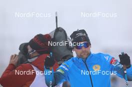 22.01.2021, Antholz, Italy (ITA): Simon Desthieux (FRA) -  IBU World Cup Biathlon, individual men, Antholz (ITA). www.nordicfocus.com. © Manzoni/NordicFocus. Every downloaded picture is fee-liable.