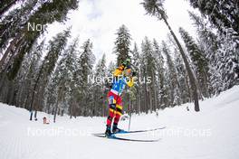 22.01.2021, Antholz, Italy (ITA): Thierry Langer (BEL) -  IBU World Cup Biathlon, individual men, Antholz (ITA). www.nordicfocus.com. © Manzoni/NordicFocus. Every downloaded picture is fee-liable.