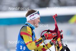 22.01.2021, Antholz, Italy (ITA): Florent Claude (BEL) -  IBU World Cup Biathlon, individual men, Antholz (ITA). www.nordicfocus.com. © Manzoni/NordicFocus. Every downloaded picture is fee-liable.