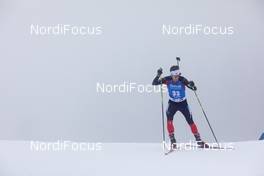 22.01.2021, Antholz, Italy (ITA): Christian Gow (CAN) -  IBU World Cup Biathlon, individual men, Antholz (ITA). www.nordicfocus.com. © Manzoni/NordicFocus. Every downloaded picture is fee-liable.