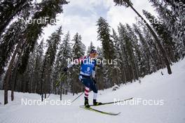 22.01.2021, Antholz, Italy (ITA): Leif Nordgren (USA) -  IBU World Cup Biathlon, individual men, Antholz (ITA). www.nordicfocus.com. © Manzoni/NordicFocus. Every downloaded picture is fee-liable.