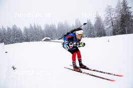 22.01.2021, Antholz, Italy (ITA): Adam Runnalls (CAN) -  IBU World Cup Biathlon, individual men, Antholz (ITA). www.nordicfocus.com. © Manzoni/NordicFocus. Every downloaded picture is fee-liable.