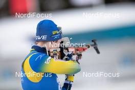 22.01.2021, Antholz, Italy (ITA): Sebastian Samuelsson (SWE) -  IBU World Cup Biathlon, individual men, Antholz (ITA). www.nordicfocus.com. © Manzoni/NordicFocus. Every downloaded picture is fee-liable.
