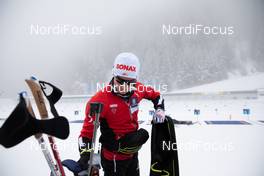 22.01.2021, Antholz, Italy (ITA): Felix Leitner (AUT) -  IBU World Cup Biathlon, individual men, Antholz (ITA). www.nordicfocus.com. © Manzoni/NordicFocus. Every downloaded picture is fee-liable.