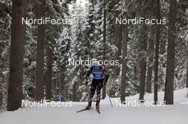 22.01.2021, Antholz, Italy (ITA): Simon Eder (AUT) -  IBU World Cup Biathlon, individual men, Antholz (ITA). www.nordicfocus.com. © Manzoni/NordicFocus. Every downloaded picture is fee-liable.