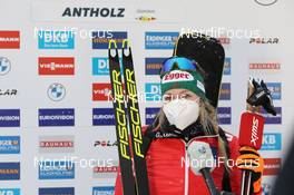 21.01.2021, Antholz, Italy (ITA): Lisa Theresa Hauser (AUT) -  IBU World Cup Biathlon, individual women, Antholz (ITA). www.nordicfocus.com. © Manzoni/NordicFocus. Every downloaded picture is fee-liable.