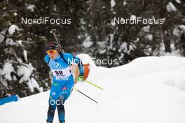 21.01.2021, Antholz, Italy (ITA): Caroline Colombo (FRA) -  IBU World Cup Biathlon, individual women, Antholz (ITA). www.nordicfocus.com. © Manzoni/NordicFocus. Every downloaded picture is fee-liable.
