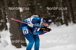 21.01.2021, Antholz, Italy (ITA): Lena Haecki (SUI) -  IBU World Cup Biathlon, individual women, Antholz (ITA). www.nordicfocus.com. © Manzoni/NordicFocus. Every downloaded picture is fee-liable.