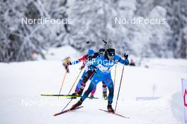 24.01.2021, Antholz, Italy (ITA): Emilien Jacquelin (FRA) -  IBU World Cup Biathlon, mass men, Antholz (ITA). www.nordicfocus.com. © Manzoni/NordicFocus. Every downloaded picture is fee-liable.