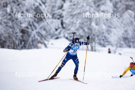 24.01.2021, Antholz, Italy (ITA): Didier Bionaz (ITA) -  IBU World Cup Biathlon, mass men, Antholz (ITA). www.nordicfocus.com. © Manzoni/NordicFocus. Every downloaded picture is fee-liable.
