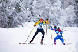 24.01.2021, Antholz, Italy (ITA): Roman Rees (GER) -  IBU World Cup Biathlon, mass men, Antholz (ITA). www.nordicfocus.com. © Manzoni/NordicFocus. Every downloaded picture is fee-liable.