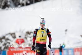 24.01.2021, Antholz, Italy (ITA): Johannes Thingnes Boe (NOR) -  IBU World Cup Biathlon, mass men, Antholz (ITA). www.nordicfocus.com. © Manzoni/NordicFocus. Every downloaded picture is fee-liable.