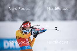 23.01.2021, Antholz, Italy (ITA): Denise Herrmann (GER) -  IBU World Cup Biathlon, mass women, Antholz (ITA). www.nordicfocus.com. © Manzoni/NordicFocus. Every downloaded picture is fee-liable.
