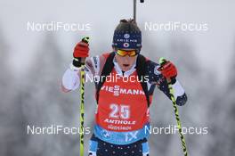 23.01.2021, Antholz, Italy (ITA): Clare Egan (USA) -  IBU World Cup Biathlon, mass women, Antholz (ITA). www.nordicfocus.com. © Manzoni/NordicFocus. Every downloaded picture is fee-liable.