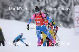 23.01.2021, Antholz, Italy (ITA): Larisa Kuklina (RUS) -  IBU World Cup Biathlon, mass women, Antholz (ITA). www.nordicfocus.com. © Manzoni/NordicFocus. Every downloaded picture is fee-liable.