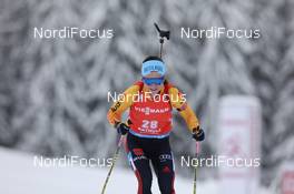 23.01.2021, Antholz, Italy (ITA): Marion Deigentesch (GER) -  IBU World Cup Biathlon, mass women, Antholz (ITA). www.nordicfocus.com. © Manzoni/NordicFocus. Every downloaded picture is fee-liable.