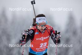 23.01.2021, Antholz, Italy (ITA): Dunja Zdouc (AUT) -  IBU World Cup Biathlon, mass women, Antholz (ITA). www.nordicfocus.com. © Manzoni/NordicFocus. Every downloaded picture is fee-liable.