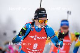 23.01.2021, Antholz, Italy (ITA): Anais Chevalier-Bouchet (FRA) -  IBU World Cup Biathlon, mass women, Antholz (ITA). www.nordicfocus.com. © Manzoni/NordicFocus. Every downloaded picture is fee-liable.