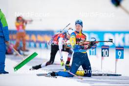23.01.2021, Antholz, Italy (ITA): Elvira Oeberg (SWE) -  IBU World Cup Biathlon, mass women, Antholz (ITA). www.nordicfocus.com. © Manzoni/NordicFocus. Every downloaded picture is fee-liable.