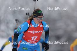 23.01.2021, Antholz, Italy (ITA): Anais Bescond (FRA) -  IBU World Cup Biathlon, mass women, Antholz (ITA). www.nordicfocus.com. © Manzoni/NordicFocus. Every downloaded picture is fee-liable.
