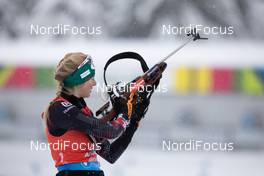 23.01.2021, Antholz, Italy (ITA): Lisa Theresa Hauser (AUT) -  IBU World Cup Biathlon, mass women, Antholz (ITA). www.nordicfocus.com. © Manzoni/NordicFocus. Every downloaded picture is fee-liable.