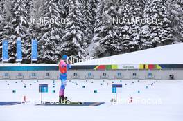 23.01.2021, Antholz, Italy (ITA): Svetlana Mironova (RUS) -  IBU World Cup Biathlon, mass women, Antholz (ITA). www.nordicfocus.com. © Manzoni/NordicFocus. Every downloaded picture is fee-liable.