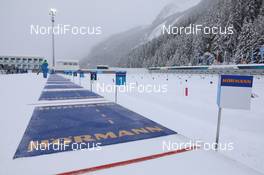 23.01.2021, Antholz, Italy (ITA): Event Feature: stadium, hormann, shooting range-  IBU World Cup Biathlon, mass women, Antholz (ITA). www.nordicfocus.com. © Manzoni/NordicFocus. Every downloaded picture is fee-liable.