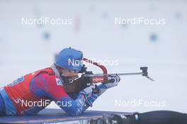 23.01.2021, Antholz, Italy (ITA): Eduard Latypov (RUS) -  IBU World Cup Biathlon, relay men, Antholz (ITA). www.nordicfocus.com. © Manzoni/NordicFocus. Every downloaded picture is fee-liable.