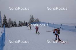 23.01.2021, Antholz, Italy (ITA): Andrejs Rastorgujevs (LAT), Milan Zemlicka (CZE), Andrzej Nedza-Kubiniec (POL) -  IBU World Cup Biathlon, relay men, Antholz (ITA). www.nordicfocus.com. © Manzoni/NordicFocus. Every downloaded picture is fee-liable.