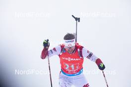 23.01.2021, Antholz, Italy (ITA): Andrzej Nedza-Kubiniec (POL) -  IBU World Cup Biathlon, relay men, Antholz (ITA). www.nordicfocus.com. © Manzoni/NordicFocus. Every downloaded picture is fee-liable.