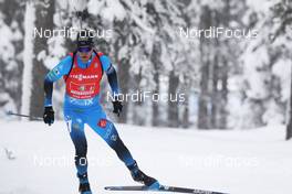 23.01.2021, Antholz, Italy (ITA): Antonin Guigonnat (FRA) -  IBU World Cup Biathlon, relay men, Antholz (ITA). www.nordicfocus.com. © Manzoni/NordicFocus. Every downloaded picture is fee-liable.