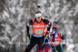 23.01.2021, Antholz, Italy (ITA): Scott Gow (CAN) -  IBU World Cup Biathlon, relay men, Antholz (ITA). www.nordicfocus.com. © Manzoni/NordicFocus. Every downloaded picture is fee-liable.