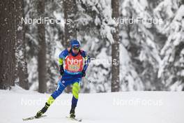 23.01.2021, Antholz, Italy (ITA): Mikita Labastau (BLR) -  IBU World Cup Biathlon, relay men, Antholz (ITA). www.nordicfocus.com. © Manzoni/NordicFocus. Every downloaded picture is fee-liable.