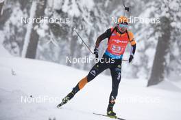 23.01.2021, Antholz, Italy (ITA): Andrejs Rastorgujevs (LAT) -  IBU World Cup Biathlon, relay men, Antholz (ITA). www.nordicfocus.com. © Manzoni/NordicFocus. Every downloaded picture is fee-liable.