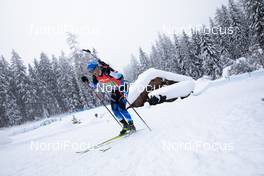 23.01.2021, Antholz, Italy (ITA): Kalev Ermits (EST) -  IBU World Cup Biathlon, relay men, Antholz (ITA). www.nordicfocus.com. © Manzoni/NordicFocus. Every downloaded picture is fee-liable.