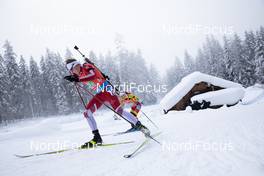 23.01.2021, Antholz, Italy (ITA): Aleksandrs Patrijuks (LAT) -  IBU World Cup Biathlon, relay men, Antholz (ITA). www.nordicfocus.com. © Manzoni/NordicFocus. Every downloaded picture is fee-liable.