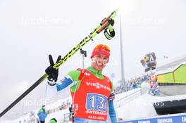23.01.2021, Antholz, Italy (ITA): Alex Cisar (SLO) -  IBU World Cup Biathlon, relay men, Antholz (ITA). www.nordicfocus.com. © Manzoni/NordicFocus. Every downloaded picture is fee-liable.