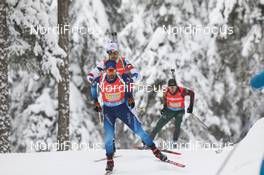 23.01.2021, Antholz, Italy (ITA): Serafin Wiestner (SUI) -  IBU World Cup Biathlon, relay men, Antholz (ITA). www.nordicfocus.com. © Manzoni/NordicFocus. Every downloaded picture is fee-liable.