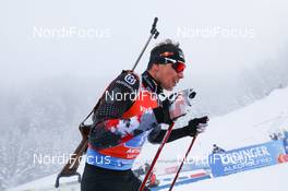 23.01.2021, Antholz, Italy (ITA): Julian Eberhard (AUT) -  IBU World Cup Biathlon, relay men, Antholz (ITA). www.nordicfocus.com. © Manzoni/NordicFocus. Every downloaded picture is fee-liable.