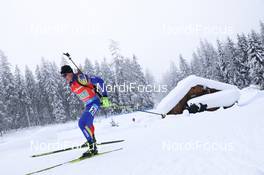 23.01.2021, Antholz, Italy (ITA): Cornel Puchianu (ROU) -  IBU World Cup Biathlon, relay men, Antholz (ITA). www.nordicfocus.com. © Manzoni/NordicFocus. Every downloaded picture is fee-liable.