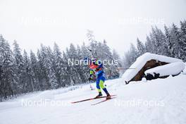 23.01.2021, Antholz, Italy (ITA): Sergey Bocharnikov (BLR) -  IBU World Cup Biathlon, relay men, Antholz (ITA). www.nordicfocus.com. © Manzoni/NordicFocus. Every downloaded picture is fee-liable.