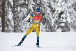23.01.2021, Antholz, Italy (ITA): Sebastian Samuelsson (SWE) -  IBU World Cup Biathlon, relay men, Antholz (ITA). www.nordicfocus.com. © Manzoni/NordicFocus. Every downloaded picture is fee-liable.