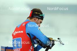 23.01.2021, Antholz, Italy (ITA): Emilien Jacquelin (FRA) -  IBU World Cup Biathlon, relay men, Antholz (ITA). www.nordicfocus.com. © Manzoni/NordicFocus. Every downloaded picture is fee-liable.