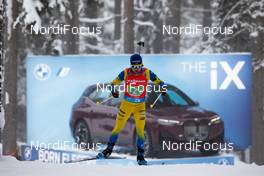 23.01.2021, Antholz, Italy (ITA): Jesper Nelin (SWE) -  IBU World Cup Biathlon, relay men, Antholz (ITA). www.nordicfocus.com. © Manzoni/NordicFocus. Every downloaded picture is fee-liable.