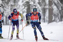 23.01.2021, Antholz, Italy (ITA): Didier Bionaz (ITA) -  IBU World Cup Biathlon, relay men, Antholz (ITA). www.nordicfocus.com. © Manzoni/NordicFocus. Every downloaded picture is fee-liable.